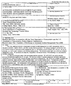 Automated Incident Management Plan Using Geographic Information Systems Technology for Traffic Management Centers