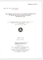 Fuel Consumption Emissions and Power Characteristics of the 1975 Ford 140CID Automotive Engine  Experimental Data