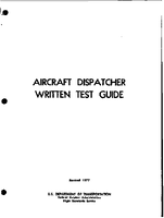 AC 654C Aircraft Dispatcher Written Test Guide
