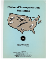 National Transportation Statistics NTS Annual Report 1980