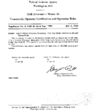CAM 45 Supplement No 2  Use Of Portable Frequency Modulation FM Type Radio Receivers On Aircraft During Flight Regulation SR446A Amendment 452 453 454 455