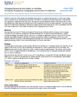 Charging Drivers by the Gallon vs the Mile An Equity Analysis by Geography and Income in California Research Brief
