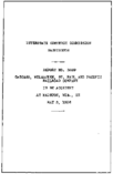 Interstate Commerce Commision Report of the Accident  Investigation Occuring on the CHICAGO MILWAUKEE ST PAUL AND PACIFIC MAUSTON WIS