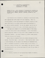 Remarks by Alan S Boyd Secretary of Transportation Prepared for Delivery to the Virginia Conference on World Trade Norfolk Virginia
