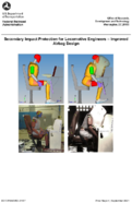 Secondary Impact Protection for Locomotive Engineers  Improved Airbag Design