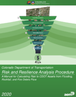 Risk and Resilience Analysis Procedure A Manual for Calculating Risk to CDOT Assets from Flooding Rockfall and Fire Debris Flow