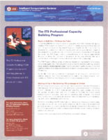 The ITS Professional Capacity Building Program 2005
