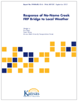 Response of NoName Creek FRP Bridge to Local Weather