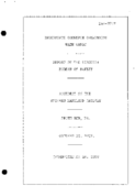Interstate Commerce Commision Report of the Accident  Investigation Occuring on the WESTERN MARYLAND RAILWAY BRUSH RUN PA