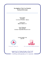 Investigation of Tack Coat Materials Tracking Performance