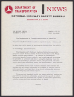 NHTSA News Releases December 1970