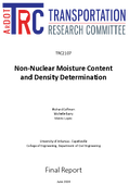 NonNuclear Moisture Content and Density Determination