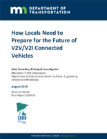 How Locals Need To Prepare for the Future of V2VV2I Connected Vehicles