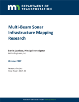 MultiBeam Sonar Infrastructure Mapping Research