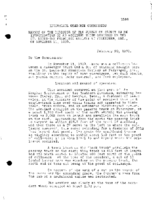 Interstate Commerce Commission Report of the Accident  Investigation Occurring on the ST LOUISSAN FRANCISCO RAILWAY FICKINGER AR