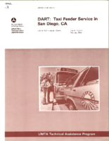 DART Direct Access to Regional Transit Taxi Feeder Service in San Diego California