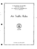 CAM 60 Air Traffic Rules 1955