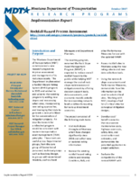 Rockfall Hazard Process Assessment Implementation Report
