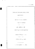 Interstate Commerce Commision Report of the Accident  Investigation Occuring on the BOSTON AND MAINE RAILROAD MECHANICSVILLE NY
