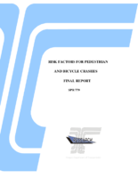 Risk Factors for Pedestrian and Bicycle Crashes