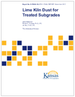 Lime Kiln Dust for Treated Subgrades  Final Report