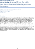 Case Study Arizona SR 264 Burnside Junction to Summit  Safety Improvement Evaluation