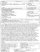 Urban Travel in Texas An Evaluation of Travel Surveys