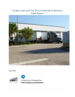 Freight and Land Use Travel Demand Evaluation