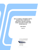 MultiModal Intersections Resolving Conflicts between Trains Motor Vehicles Bicyclists and Pedestrians