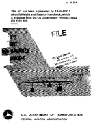 AC 9123A Pilots Weight and Balance Handbook