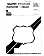 Assessment of Changeable Message Sign Technology