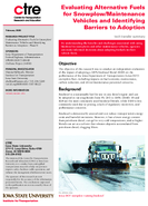 Evaluating Alternative Fuels for SnowplowMaintenance Vehicles and Identifying Barriers to Adoption Tech Transfer Summary