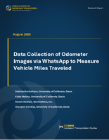 Data Collection of Odometer Images via WhatsApp to Measure Vehicle Miles Traveled