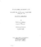 Characteristics of The Mohawk Airline TVCR Ithaca New York