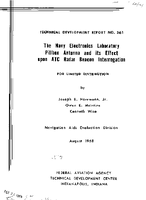 The Navy Electronics Laboratory Pillbox Antenna and Its Effect Upon ATC Radar Beacon Interrogation