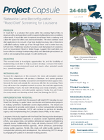 Statewide Lane Reconfiguration Road Diet Screening for Louisiana Research Project Capsule 246SS