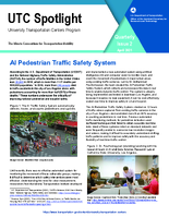 AI Pedestrian Traffic Safety System