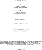 Evaluation of sand fills