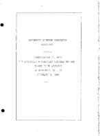Interstate Commerce Commision Report of the Accident  Investigation Occuring on the LOUISVILLE AND NASHVILLE RAILROAD HENDERSON KY
