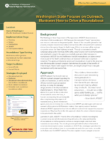 Washington State Focuses on Outreach Illustrates How to Drive a Roundabout