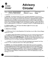 AC 212J Export Airworthiness Approval Procedures