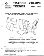 Traffic Volume Trends April 1989