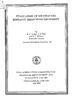 Evaluation of 100Channel Distance Measuring Equipment