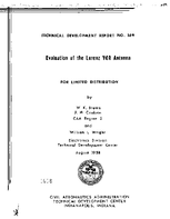 Evaluation of The Lorenz VOR Antenna
