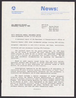 Department of Transportation News Releases JanuaryMarch 1991