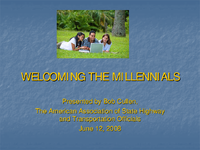 Welcoming the Millennials