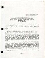 Remarks Prepared for Delivery by Secretary of Transportation Elizabeth Hanford Dole American Assembly Service to Democracy Award Reception