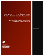 Advances in State Bridge Load Rating Processes and Practices A Summary Report of 2024 Bridge Load Rating Peer Exchanges