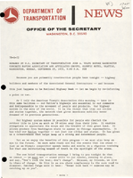 Remarks by US Secretary of Transportation John A Volpe Before Washington Concrete Paving Association and Affiliated Groups