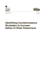 Identifying Countermeasure Strategies to Increase Safety of Older Pedestrians